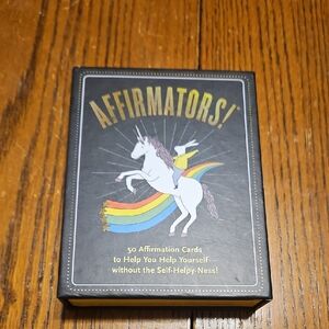 Affirmators! Card Deck with Unicorn Design